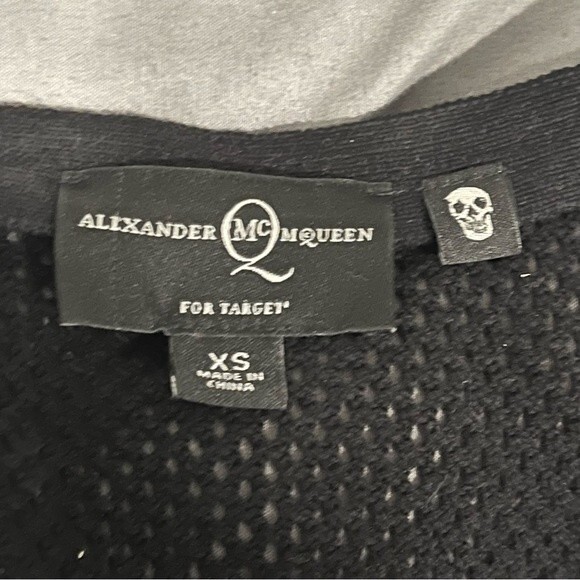 McQ Alexander McQueen x Target Mesh Cardigan in Black Size XS - Picture 8 of 10